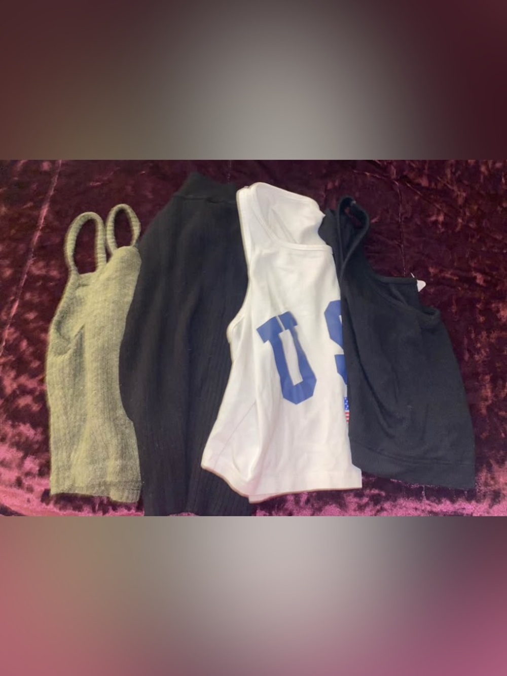Mixed Tank & Crop Top Bundle - XS